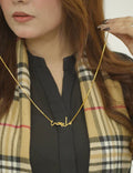 Urdu name necklace
